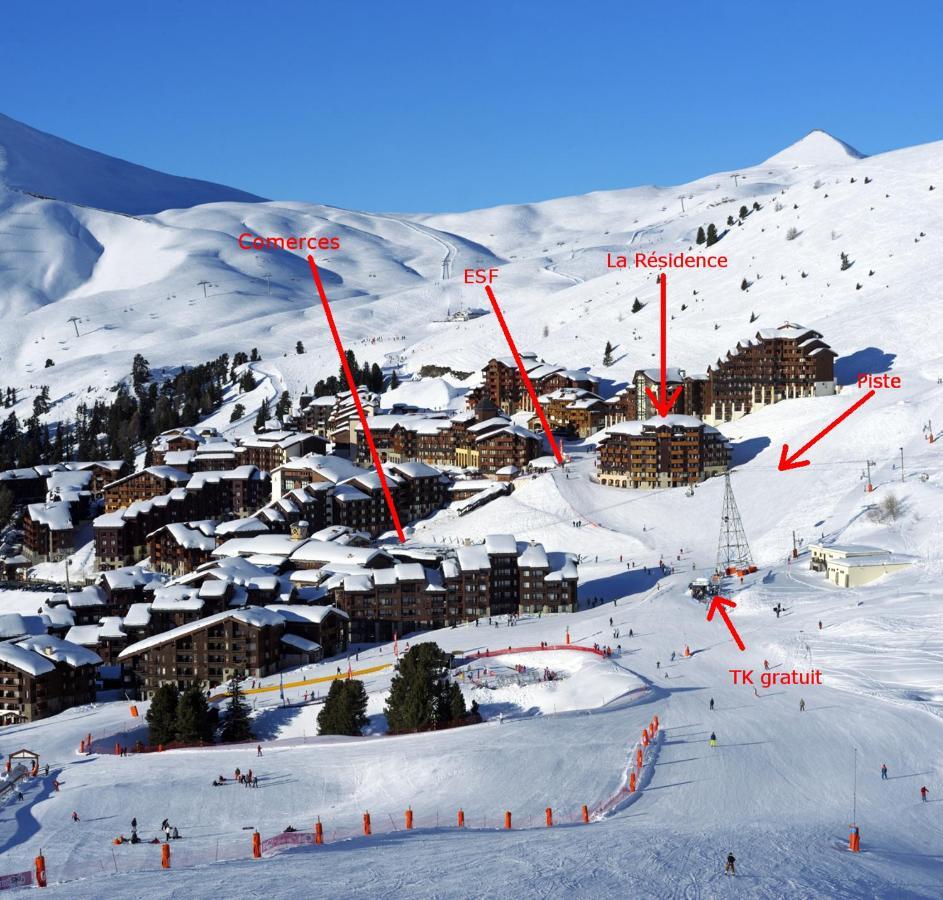 Bel Appartement Renove A Belle Plagne La Plagne Bagian luar foto